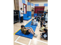 속리초등학교 출장 체력측정